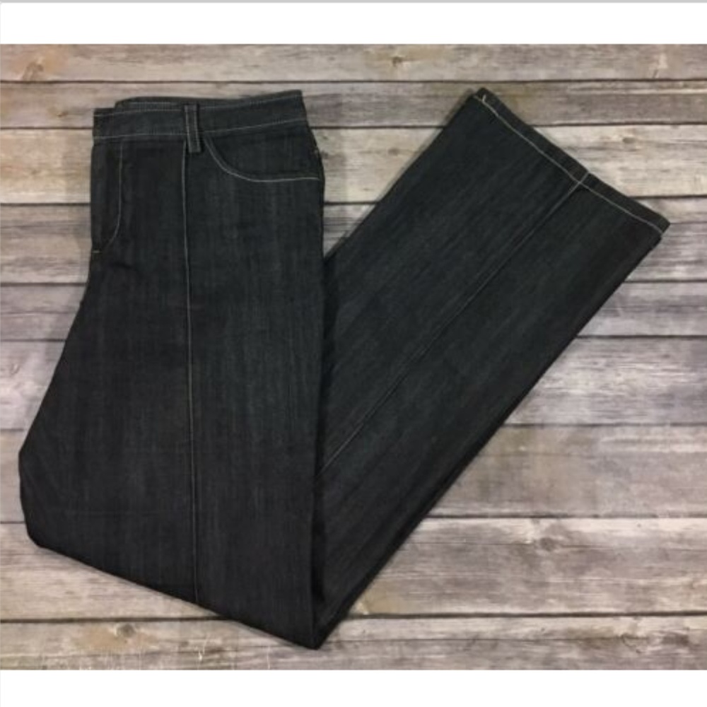 Kenneth Cole Womens Boot Cut Denim Pants C37